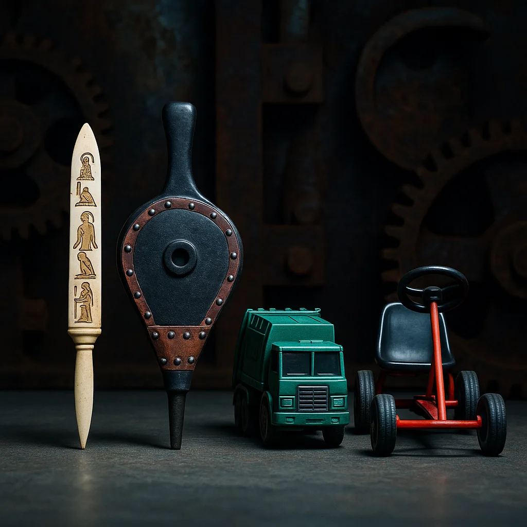 Hieroglyph-etched Letter Opener