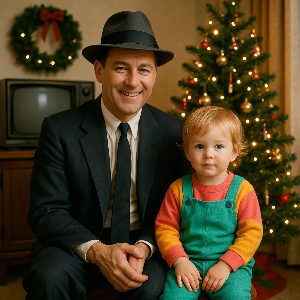 Man Wearing a Suit and Fedora