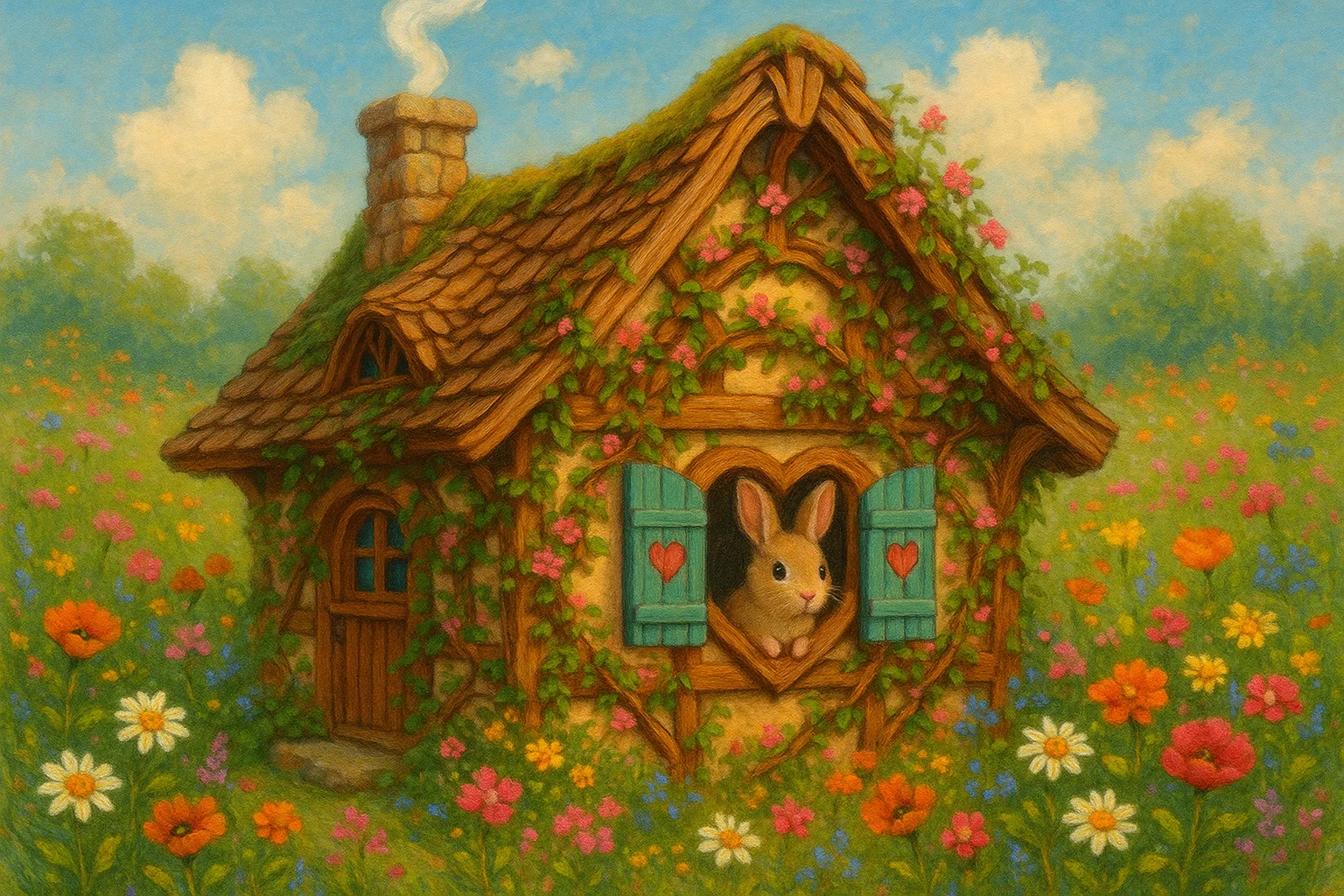 Nestled Within a Lively