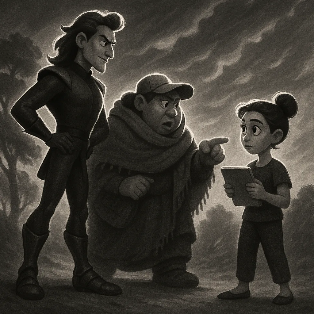 Disney Pixar-style Villain