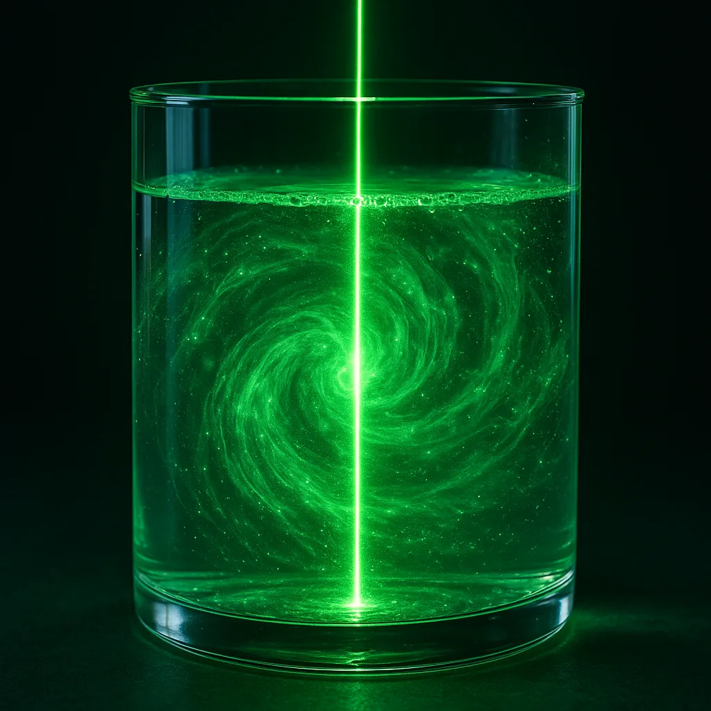 Radiant Beam of Laser