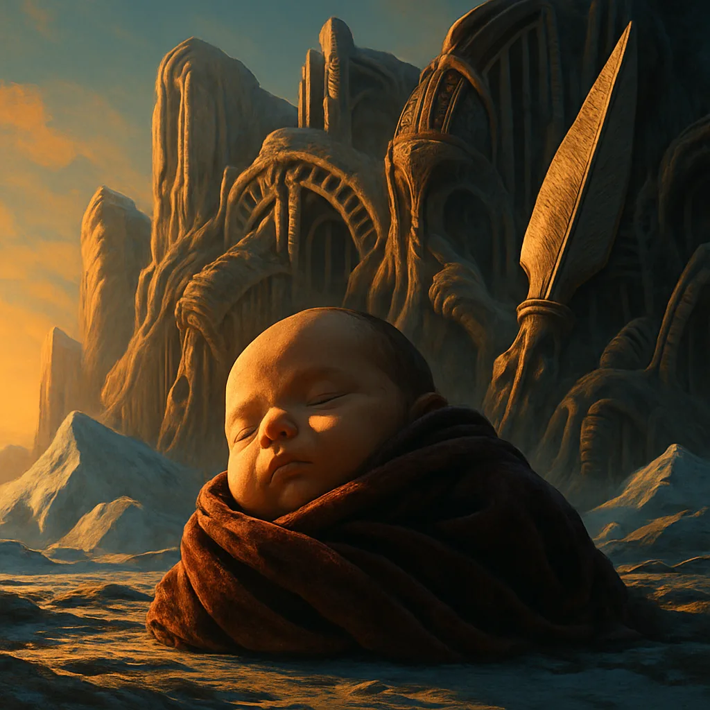 Infant with a Serene