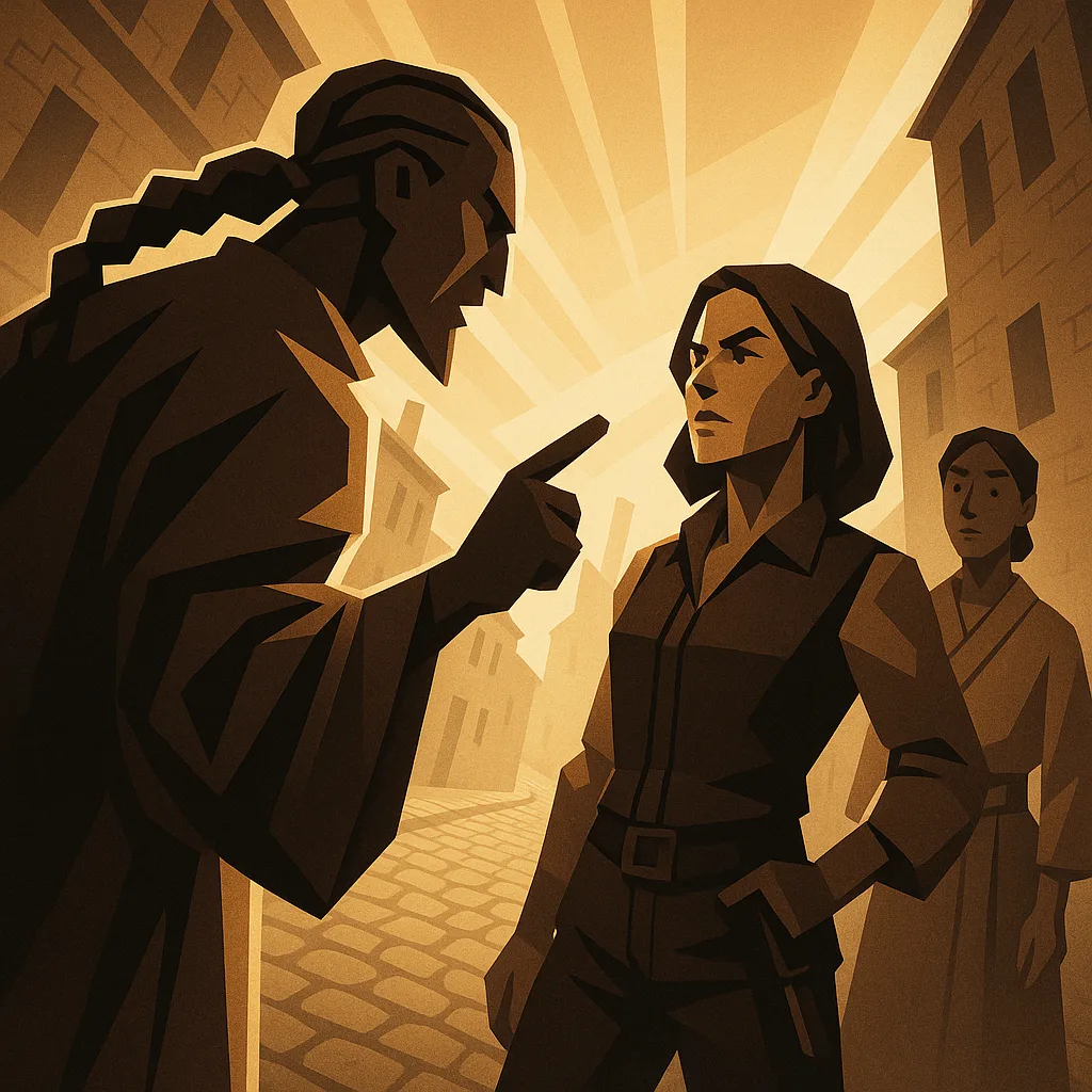 Fierce Mentor Figure