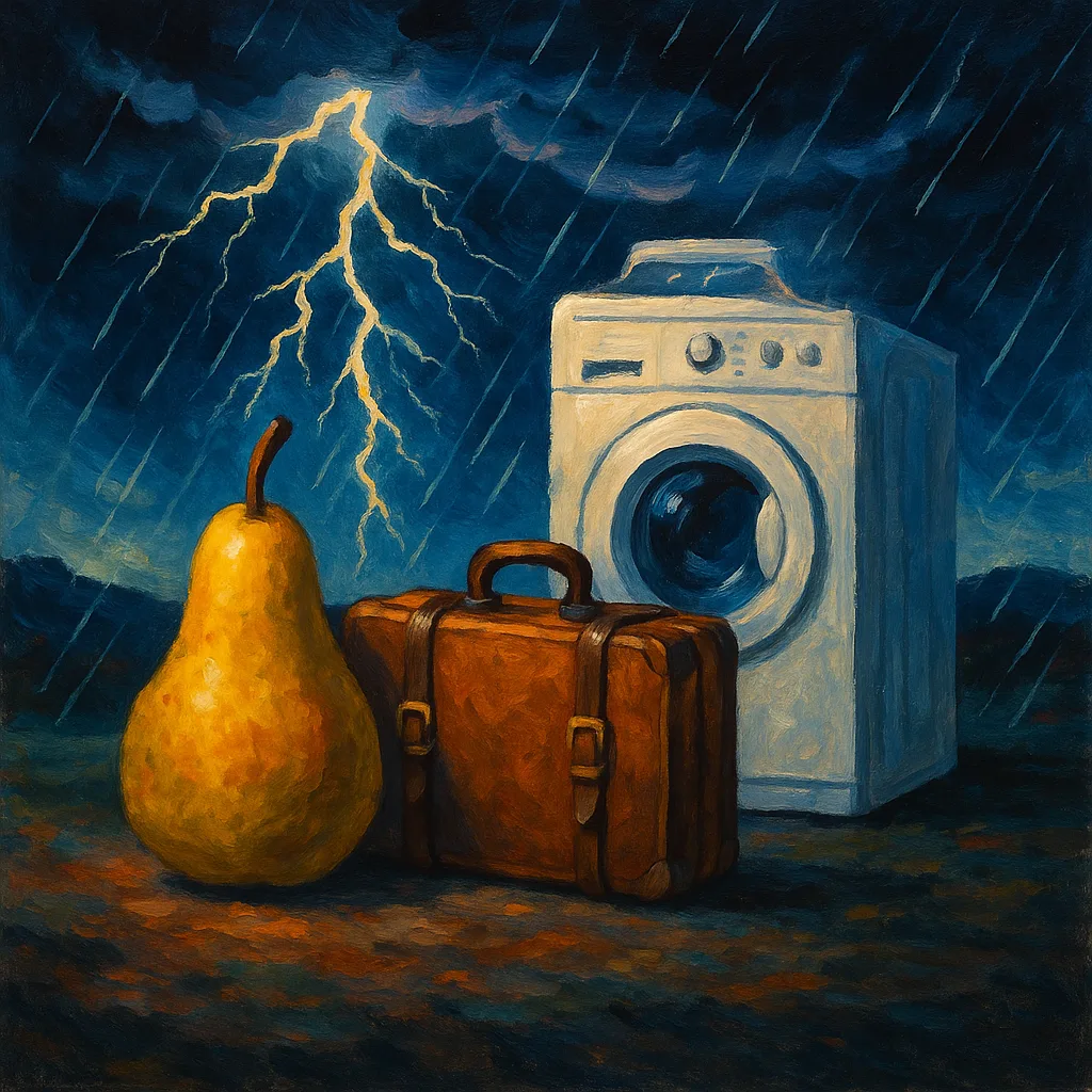 Striking Depiction of an Turbulent Night