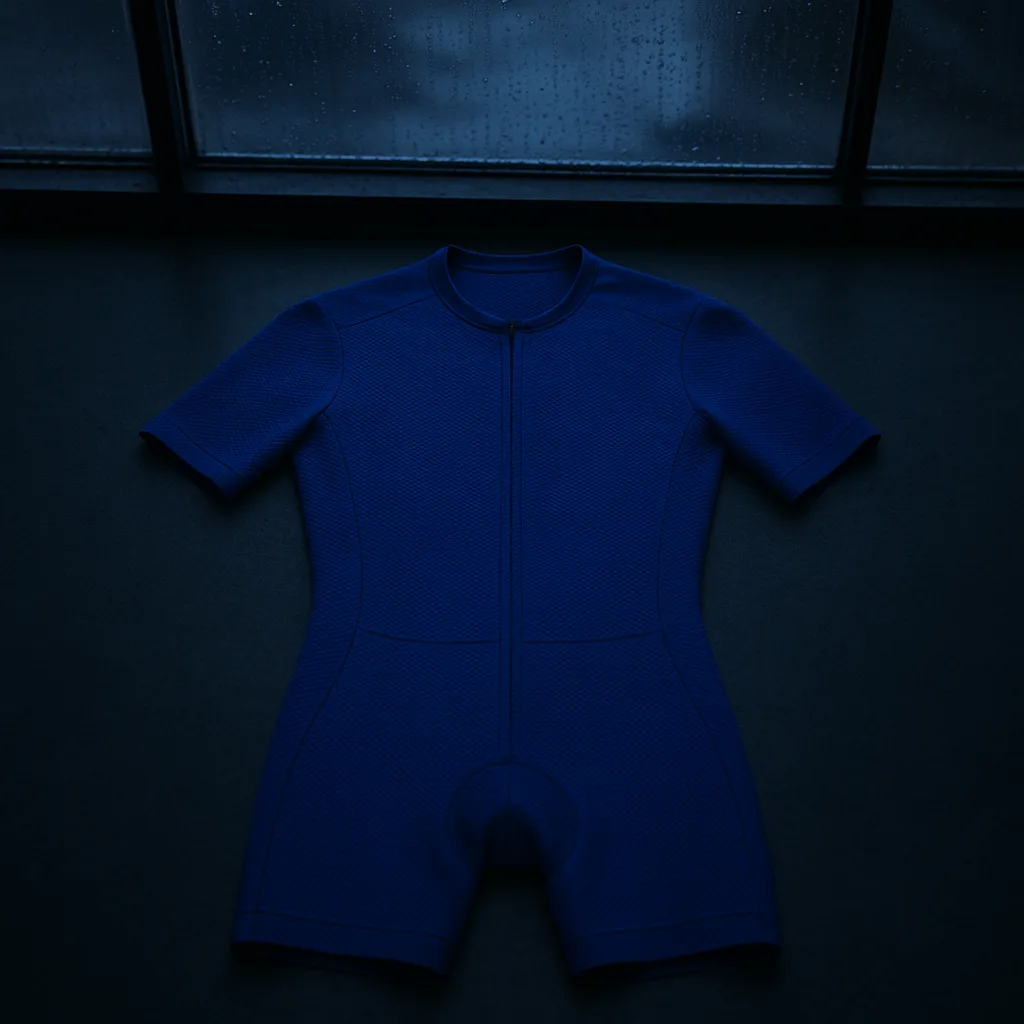 Single Royal Blue Maillot