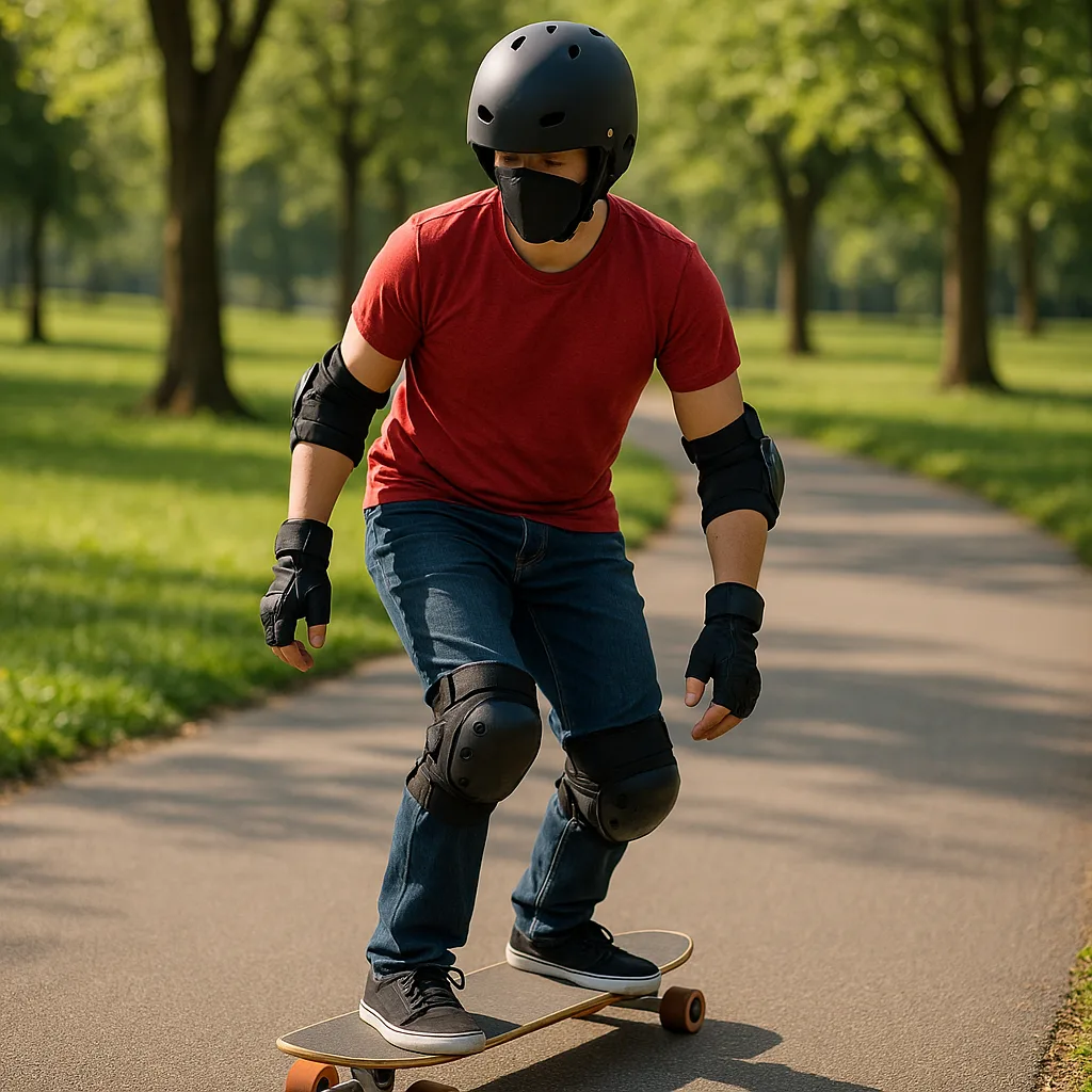 Person Wearing Protective Gear