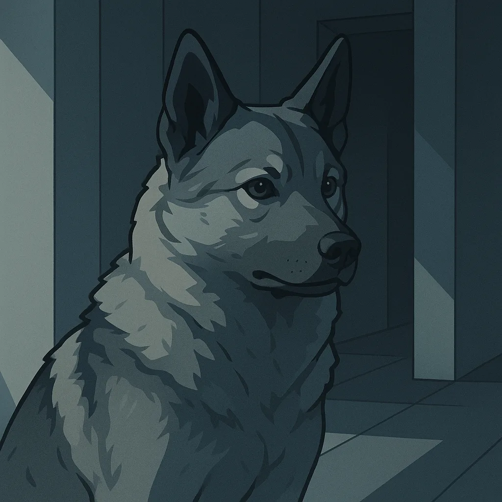 Single Norwegian Elkhound