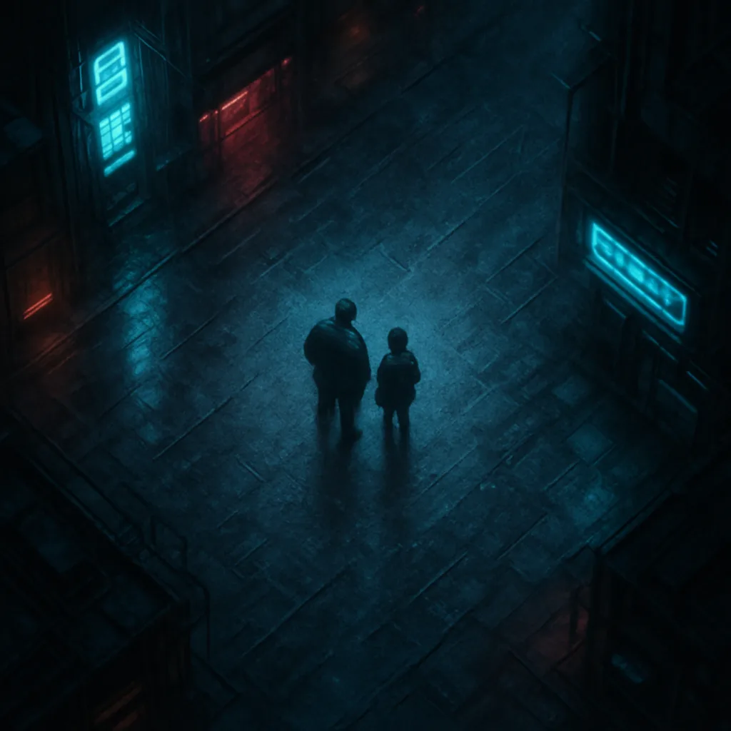 Two Minuscule Human Figures