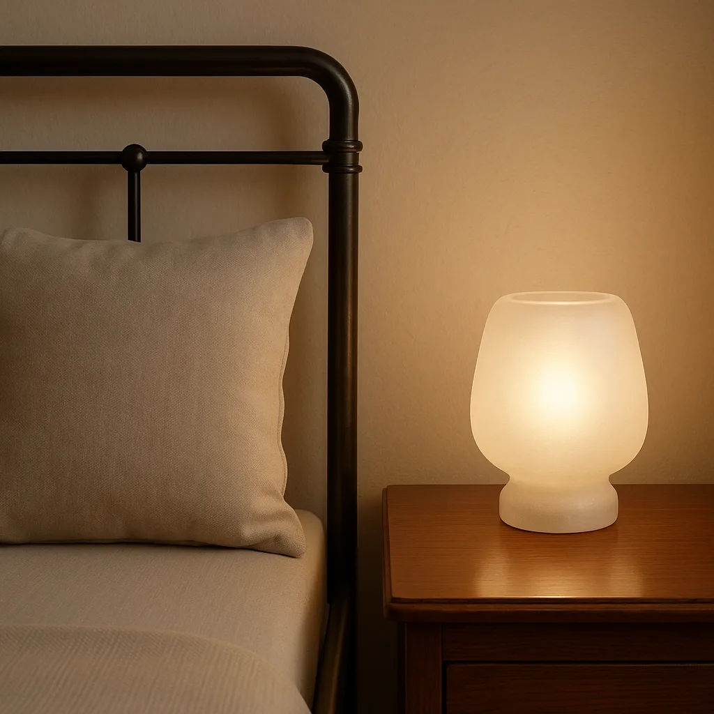 Frosted Glass Lamp