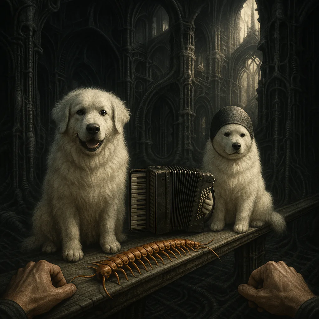 My First-person View Reveals a Great Pyrenees