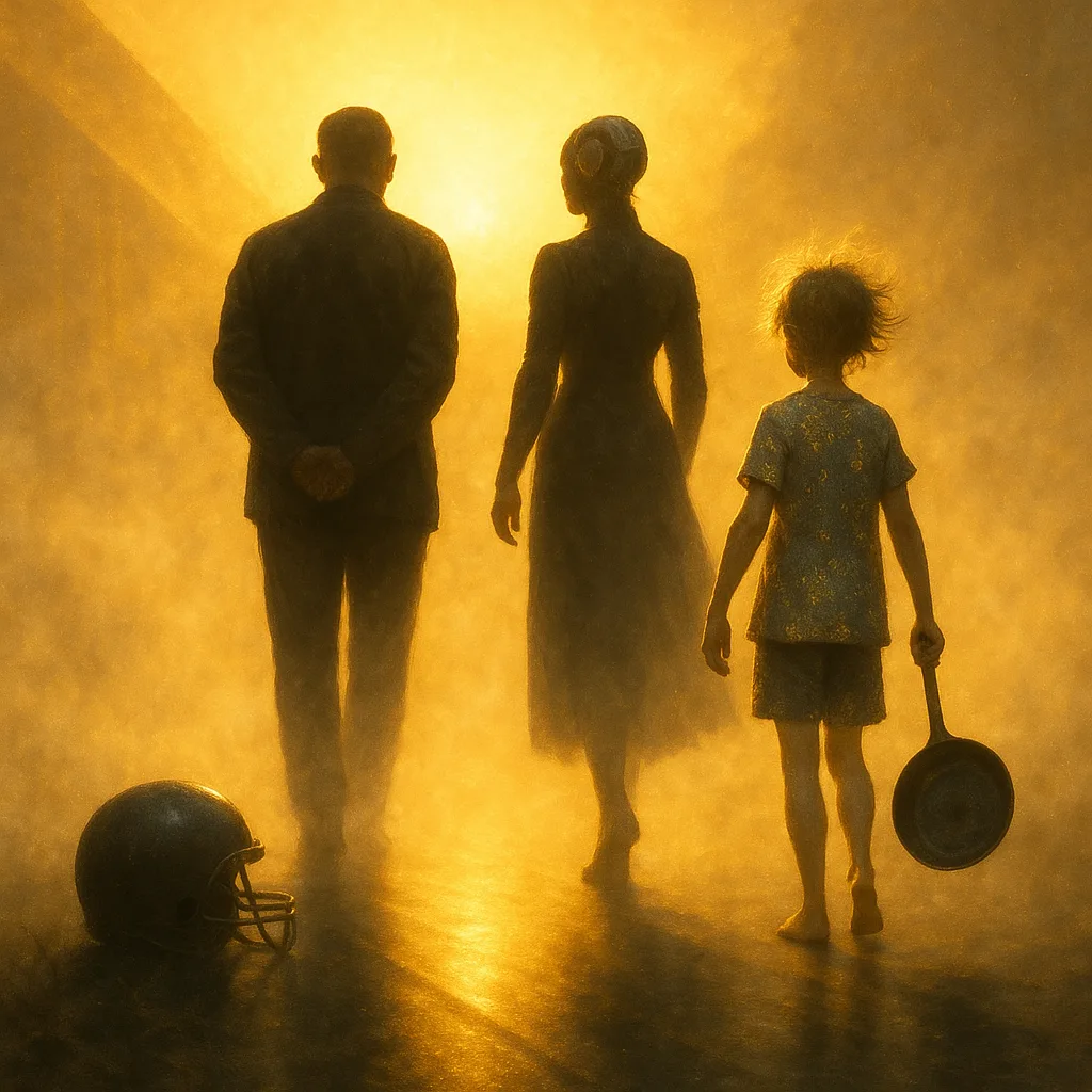 Three Strongly Backlit