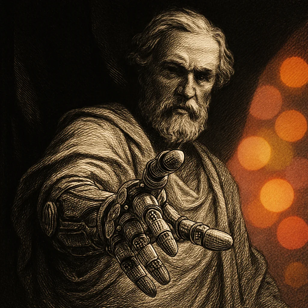 Authorial Figure's Cybernetic Arm