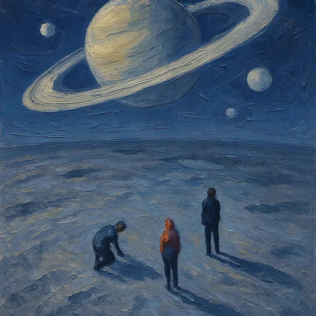 Three Minuscule Figures—one Slightly