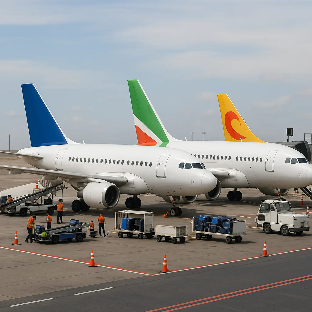 Three Distinctive Airplanes