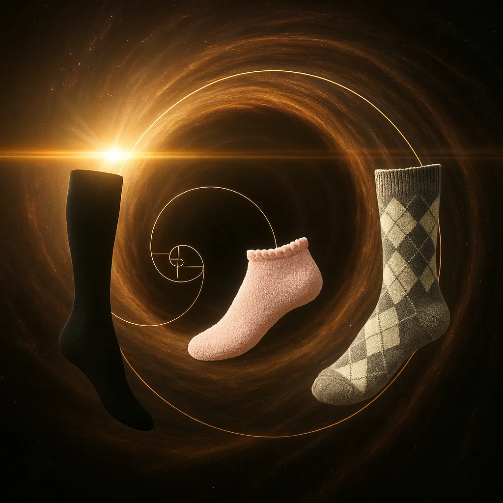 Three Distinct Socks—a Sleek