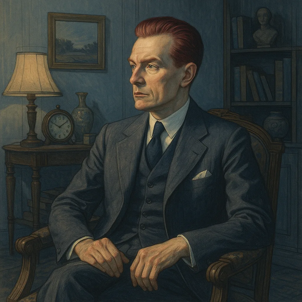 Distinguished Gentleman of 1920s Elite Style