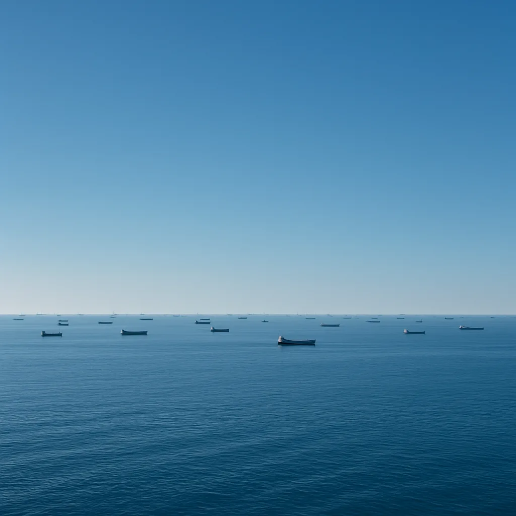 Multitude of Distant Ships