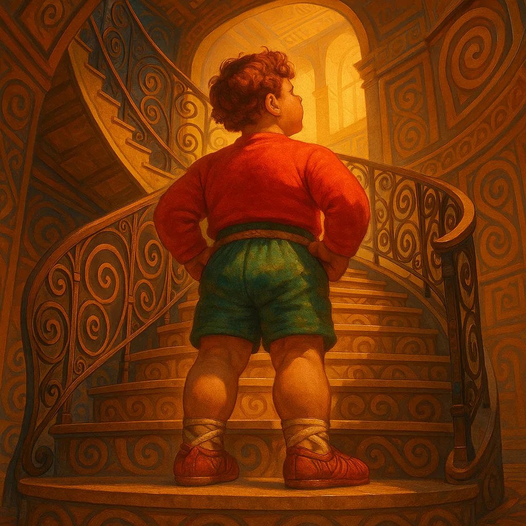 Iconic Brawny Child