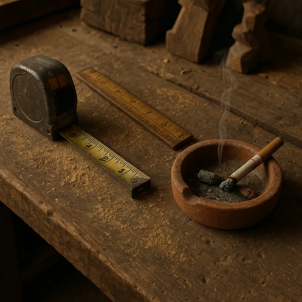 On a Weathered Workbench