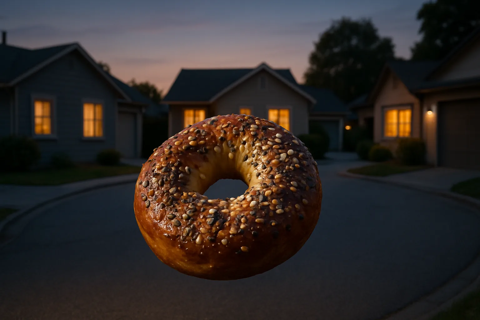 Single Hand-rolled Bagel