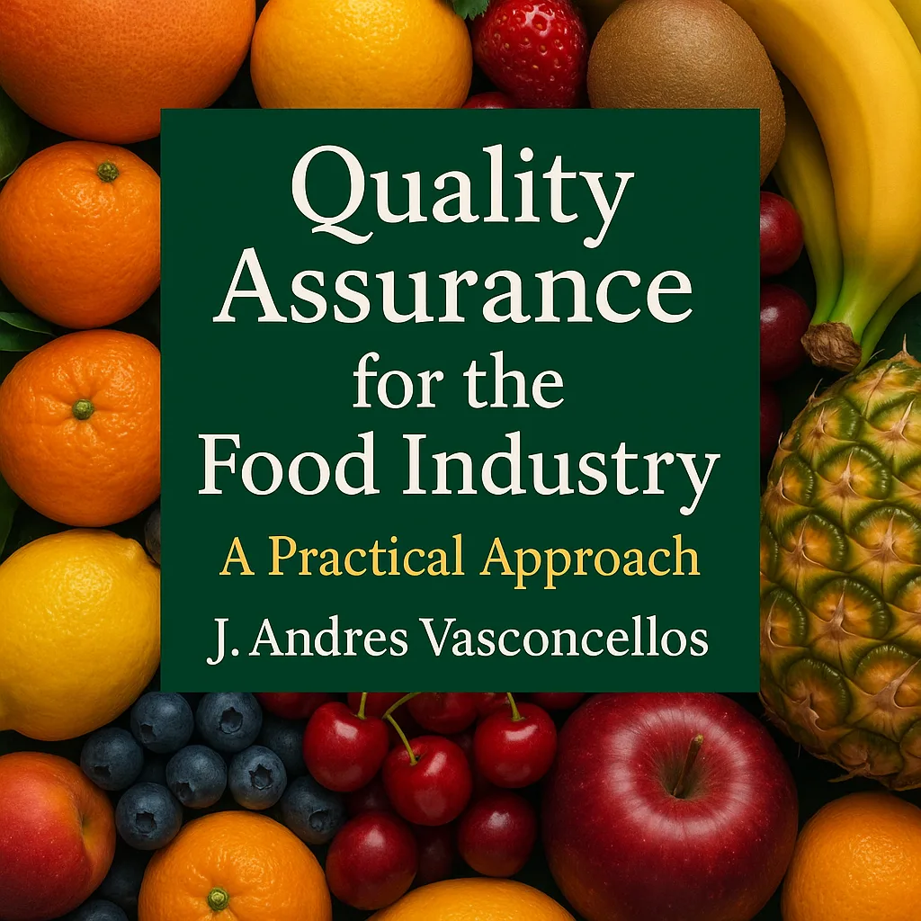 Green Book Cover Titled "Quality Assurance for the Food Industry