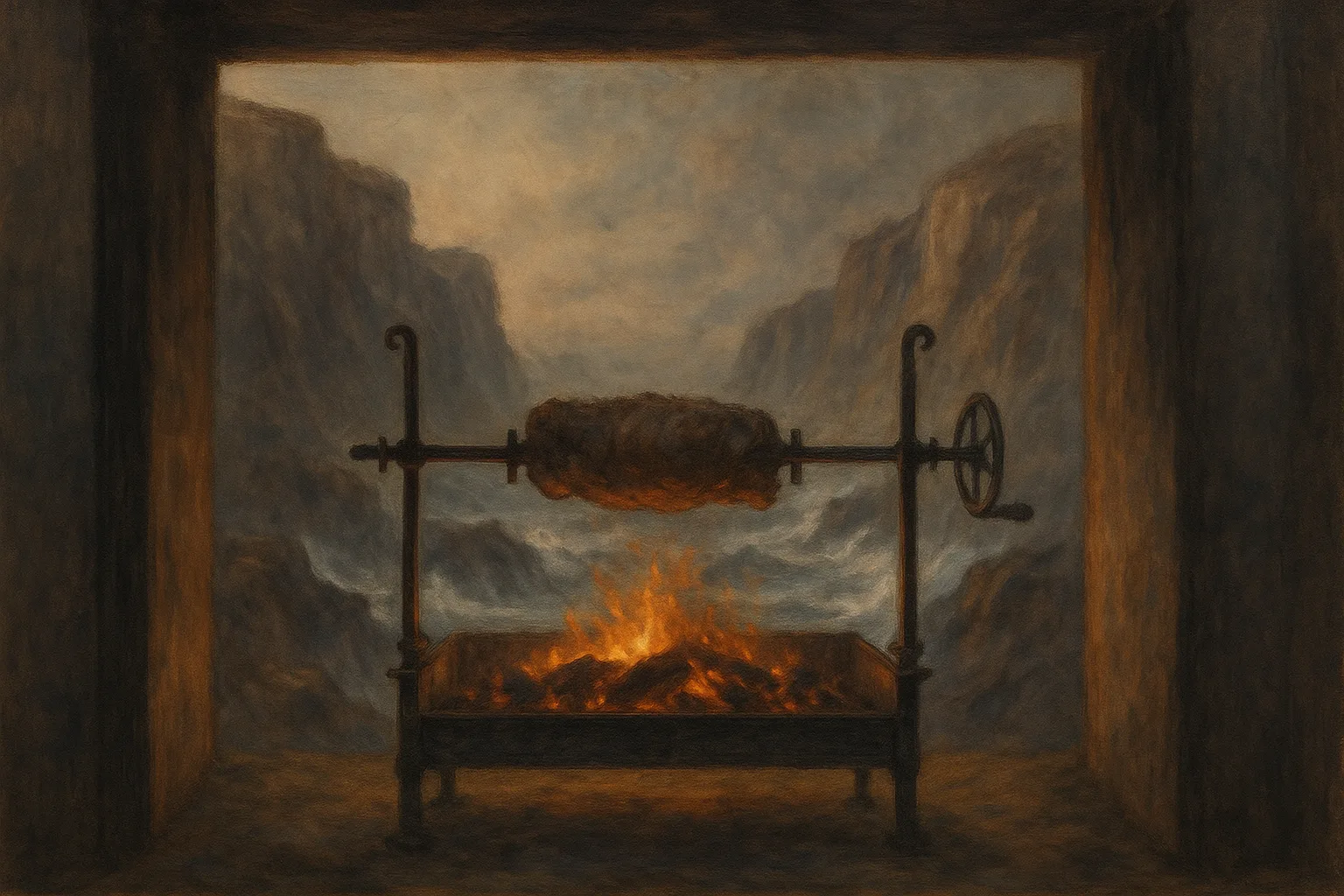 Single Vintage Style Build Rotisserie