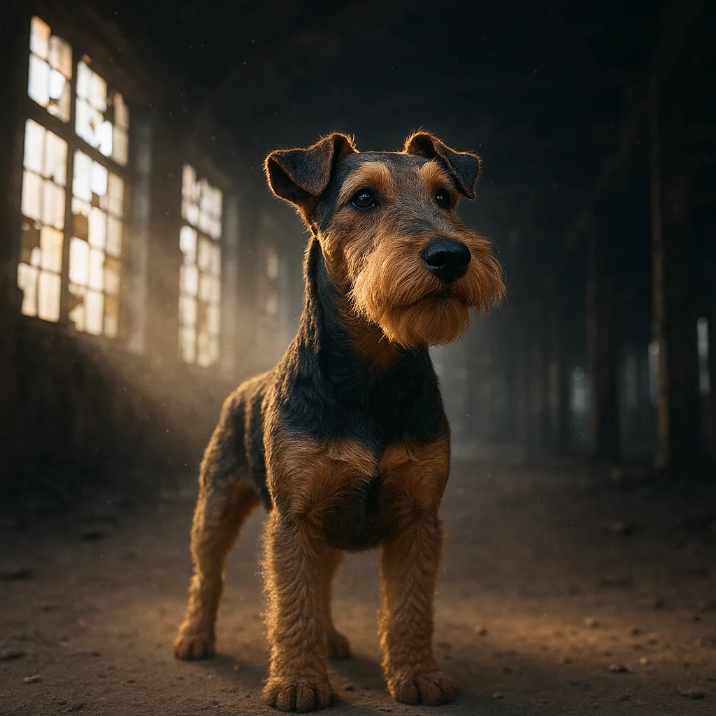 Single Lakeland Terrier