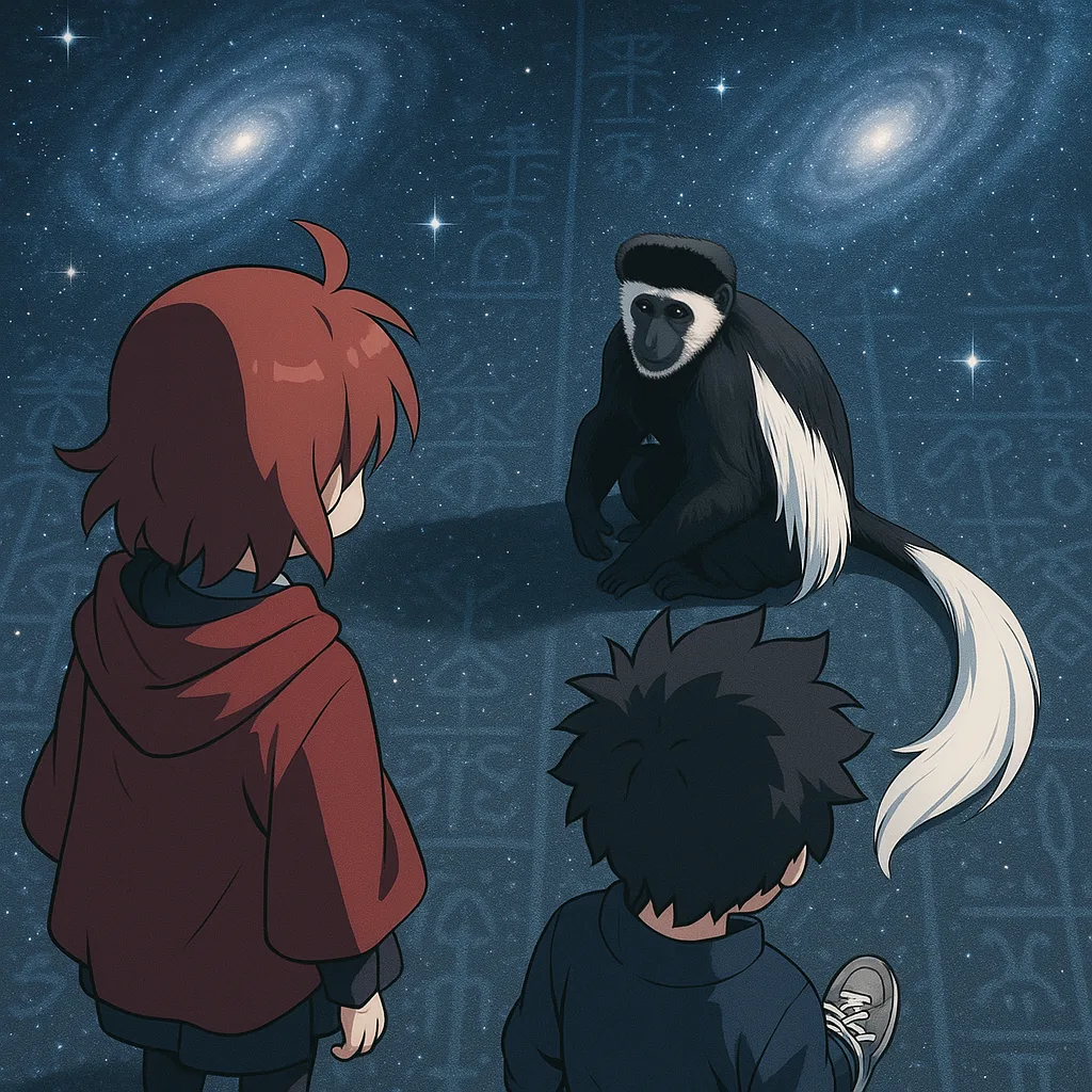 Figure Whose Simplified Form Suggests an Anime Manga Style