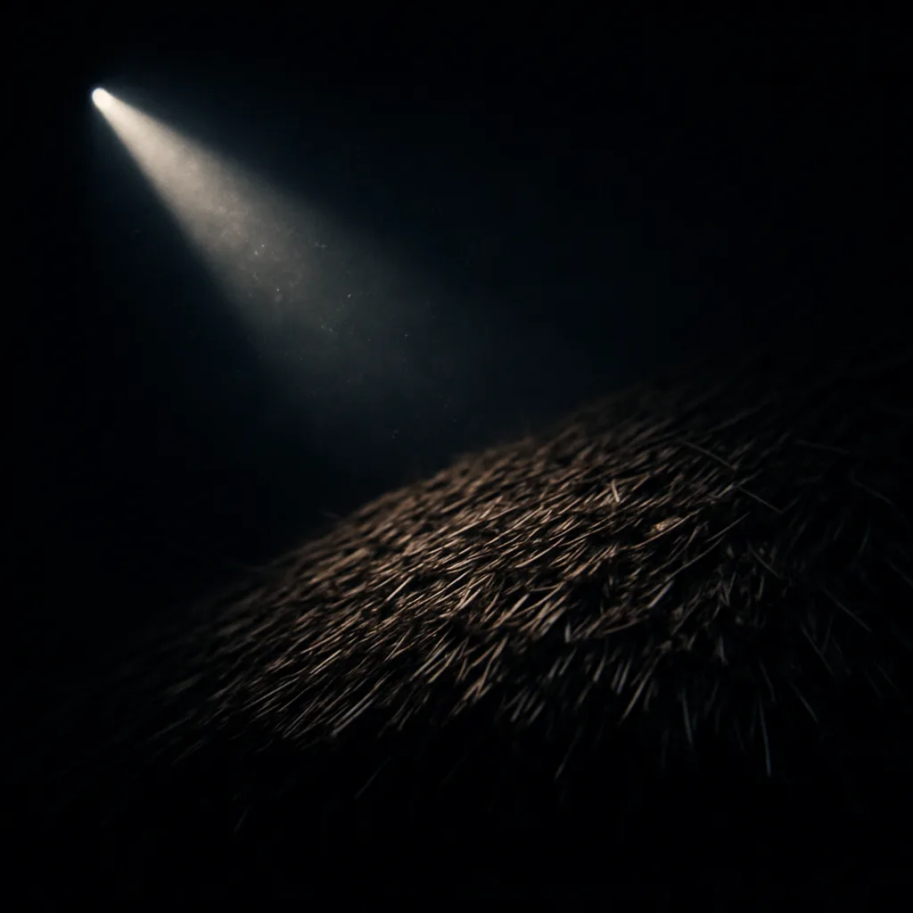 Single Sunbeam Penetrates the Darkness