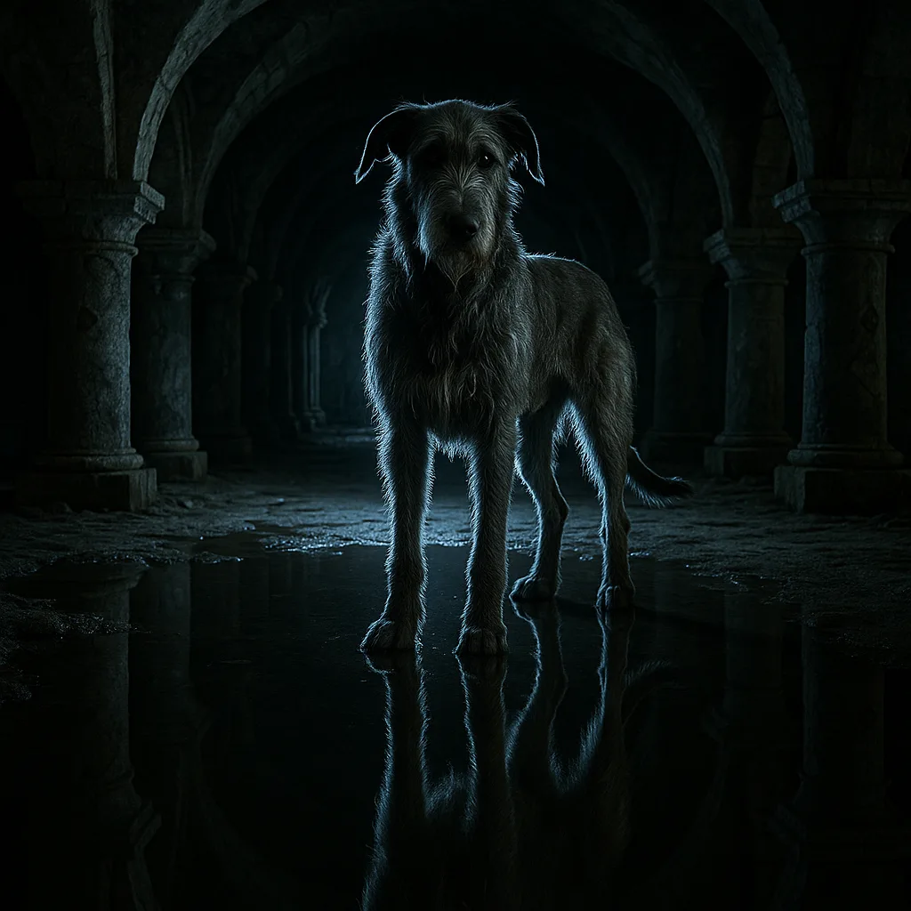 Commanding Irish Wolfhound