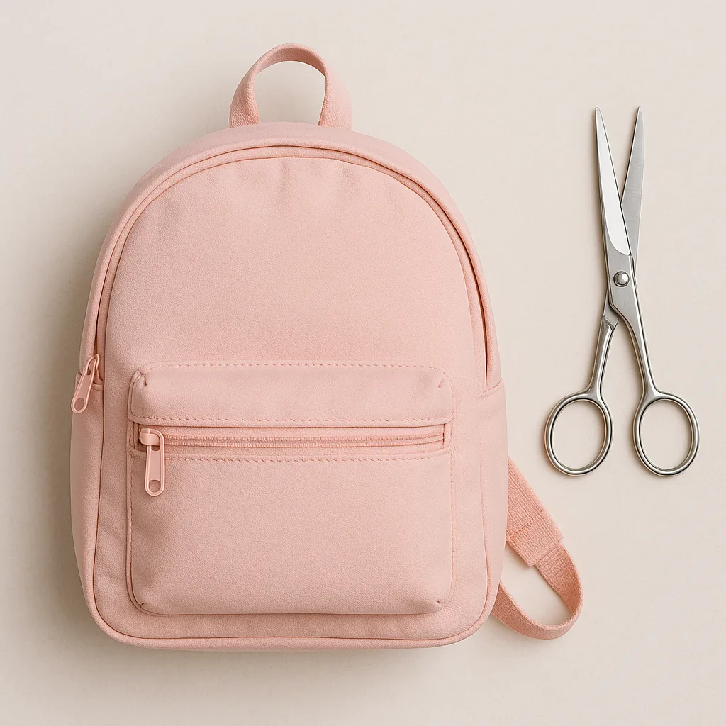 Pale Pink Backpack