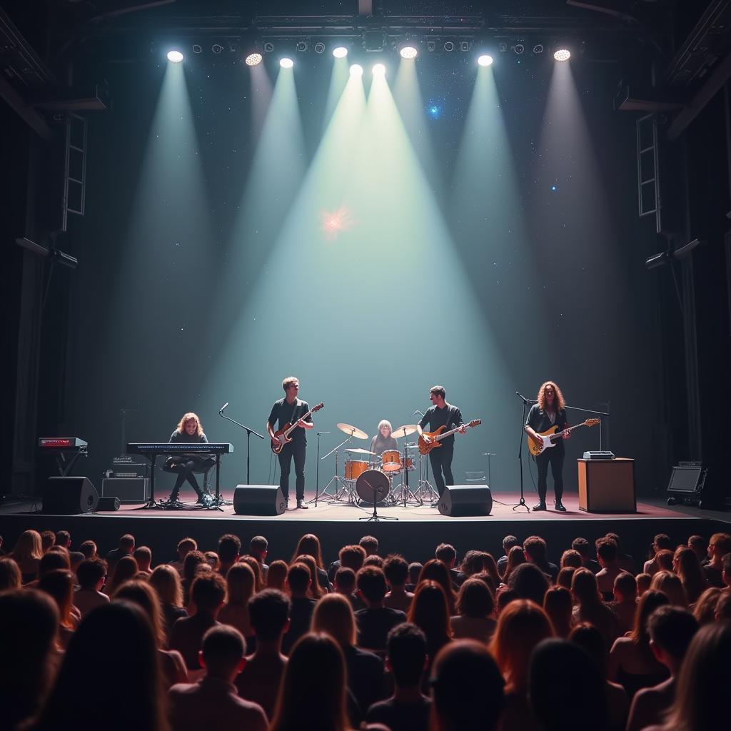 Cosmic Concert for a Crowd of Glowing Beings