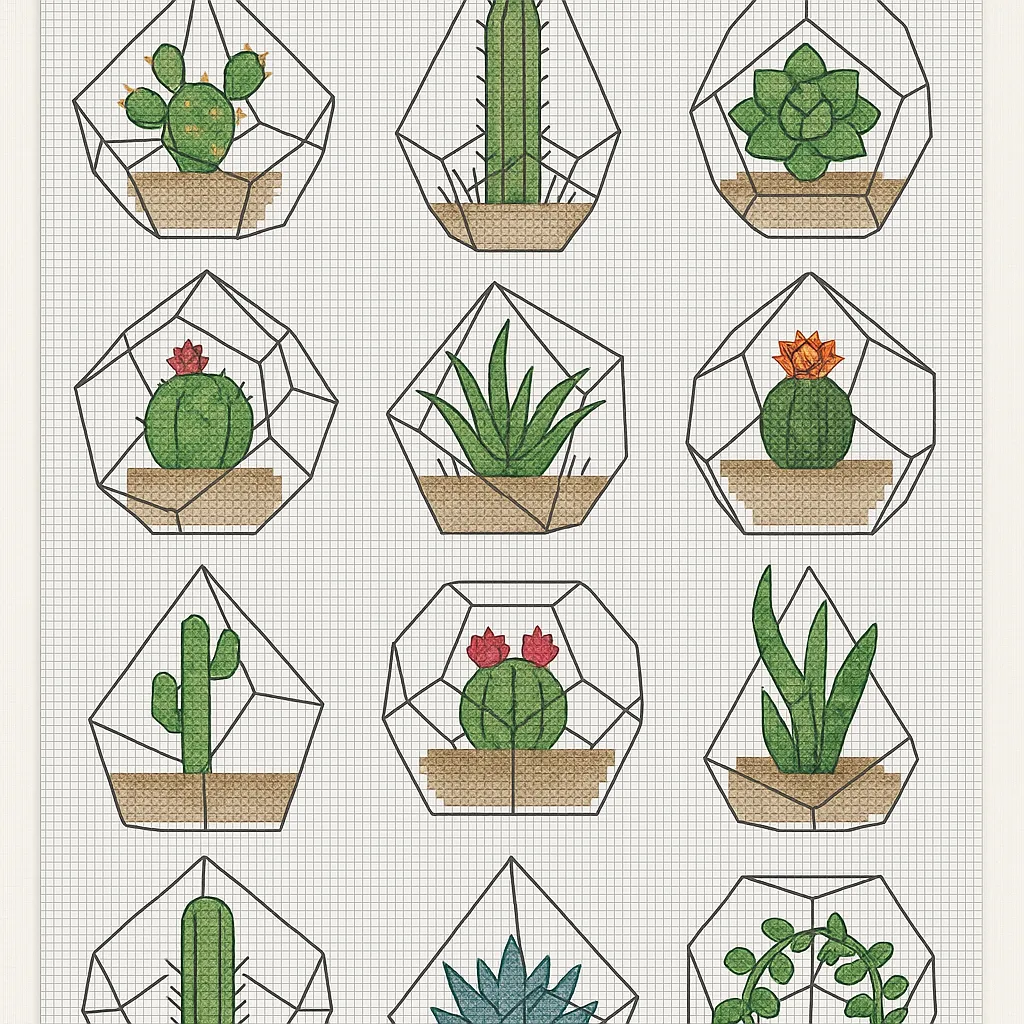 Download a Detailed PDF Cross Stitch Pattern Immediately