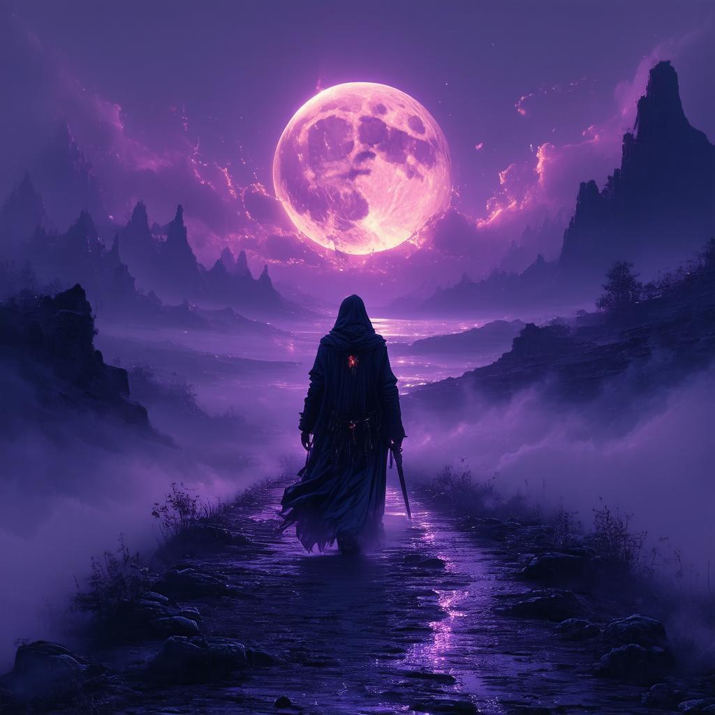 A Soul's Thousand Year Voyage Under the Moon