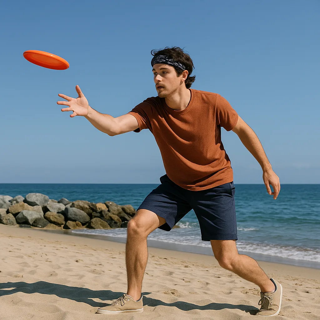 Person Wearing Casual Clothing and a Headband