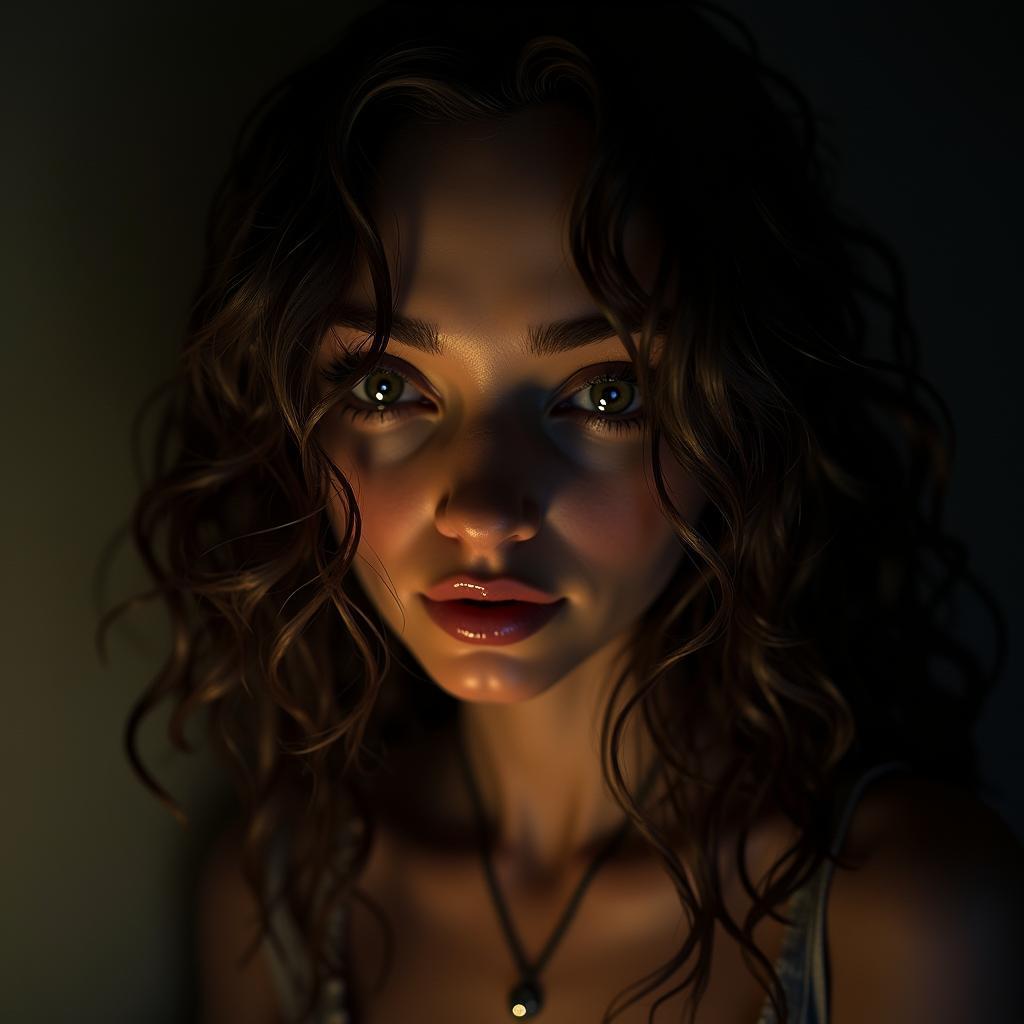 Claymation Mila Kunis as a Nocturnal Femme Fatale