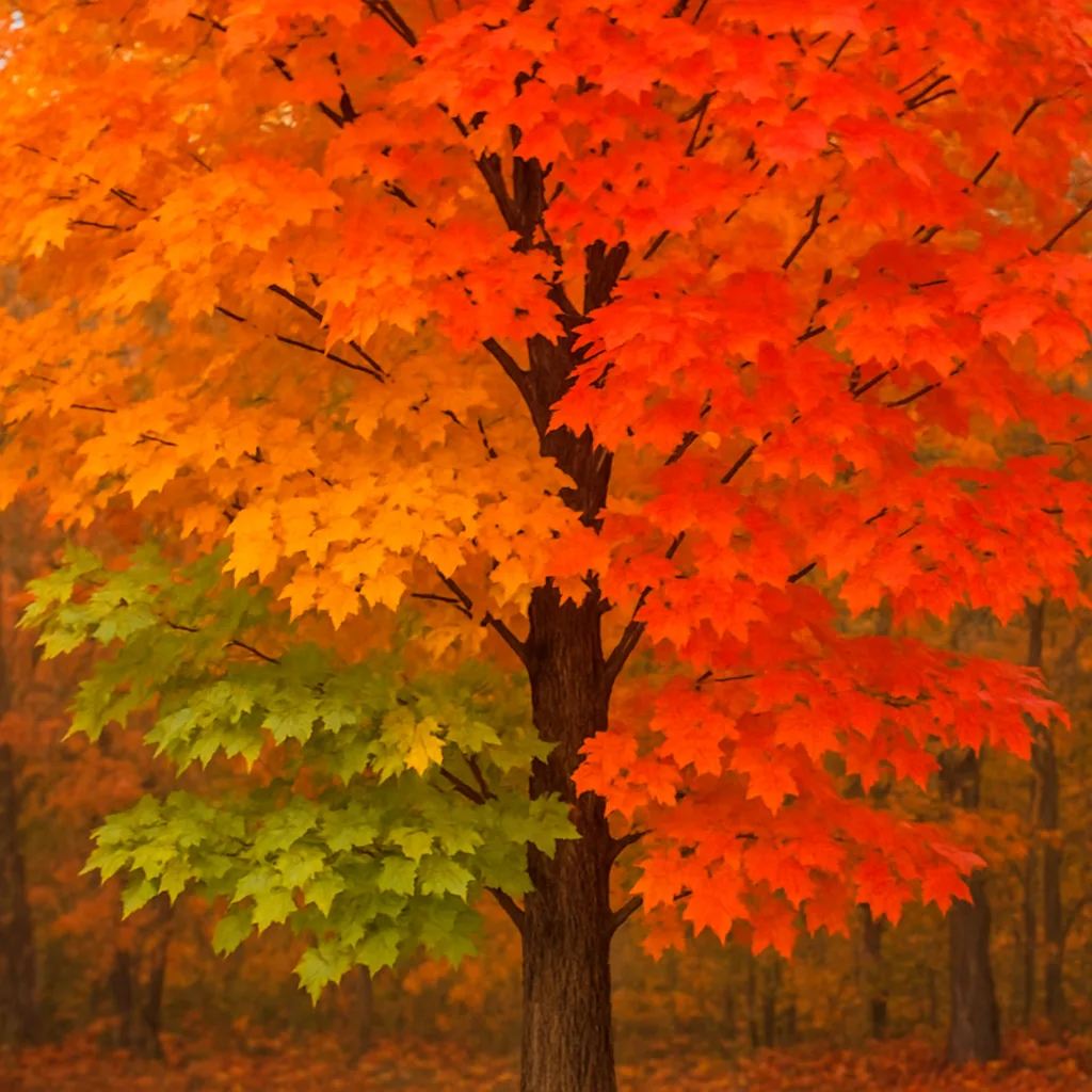 Maple Tree in Autumn