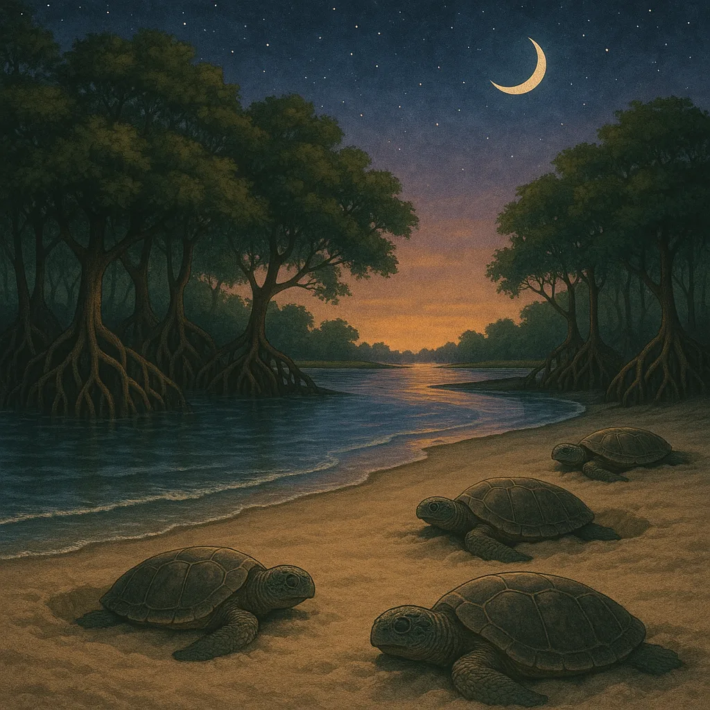 Tranquil Mangrove Forest