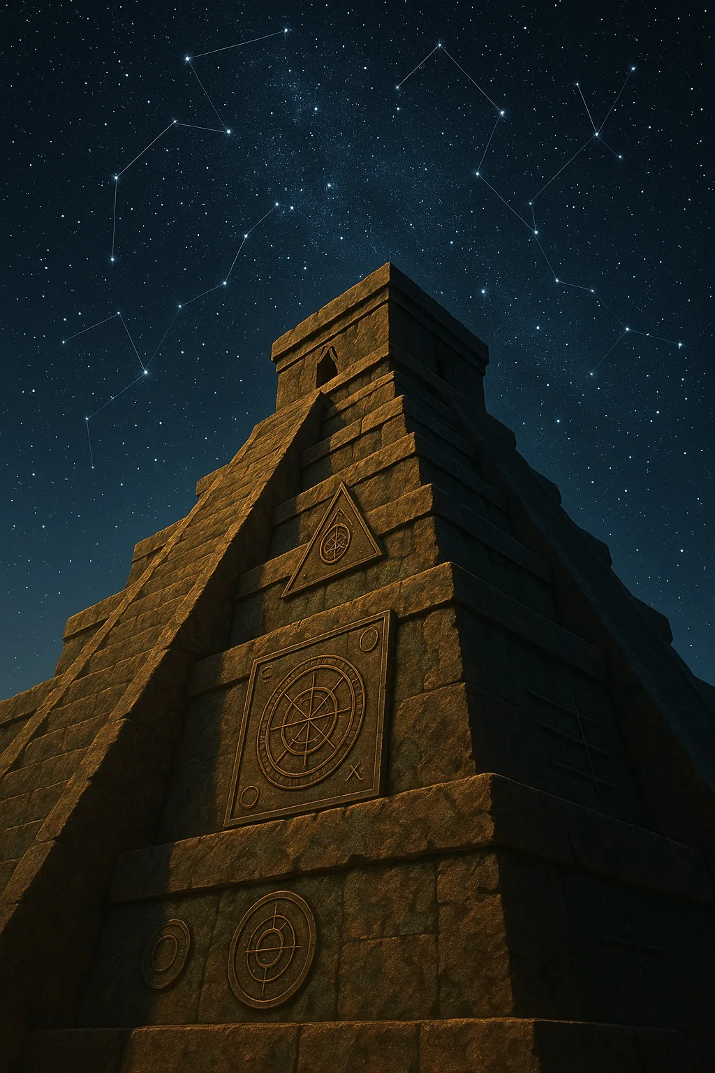 Under a Sky Filled with Countless Twinkling Stars