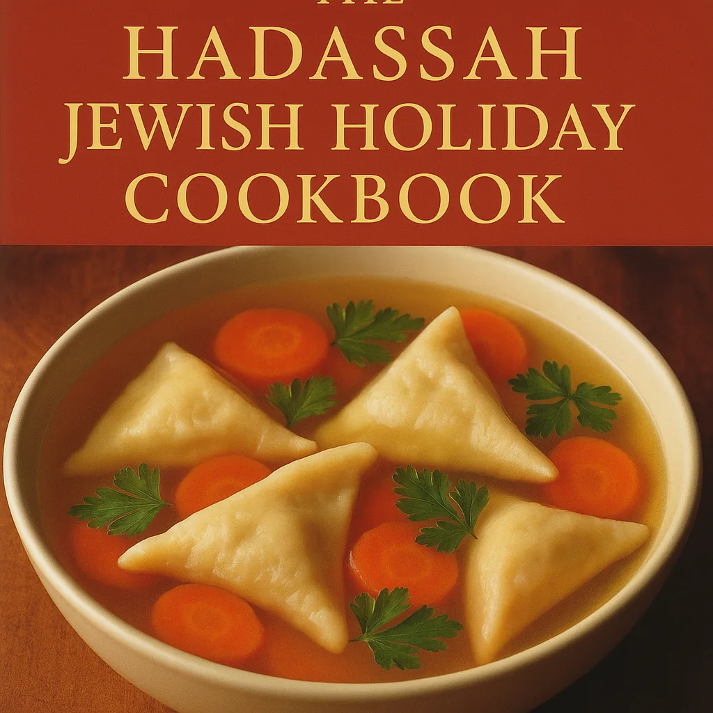 Bowl of Soup with Triangular Dumplings