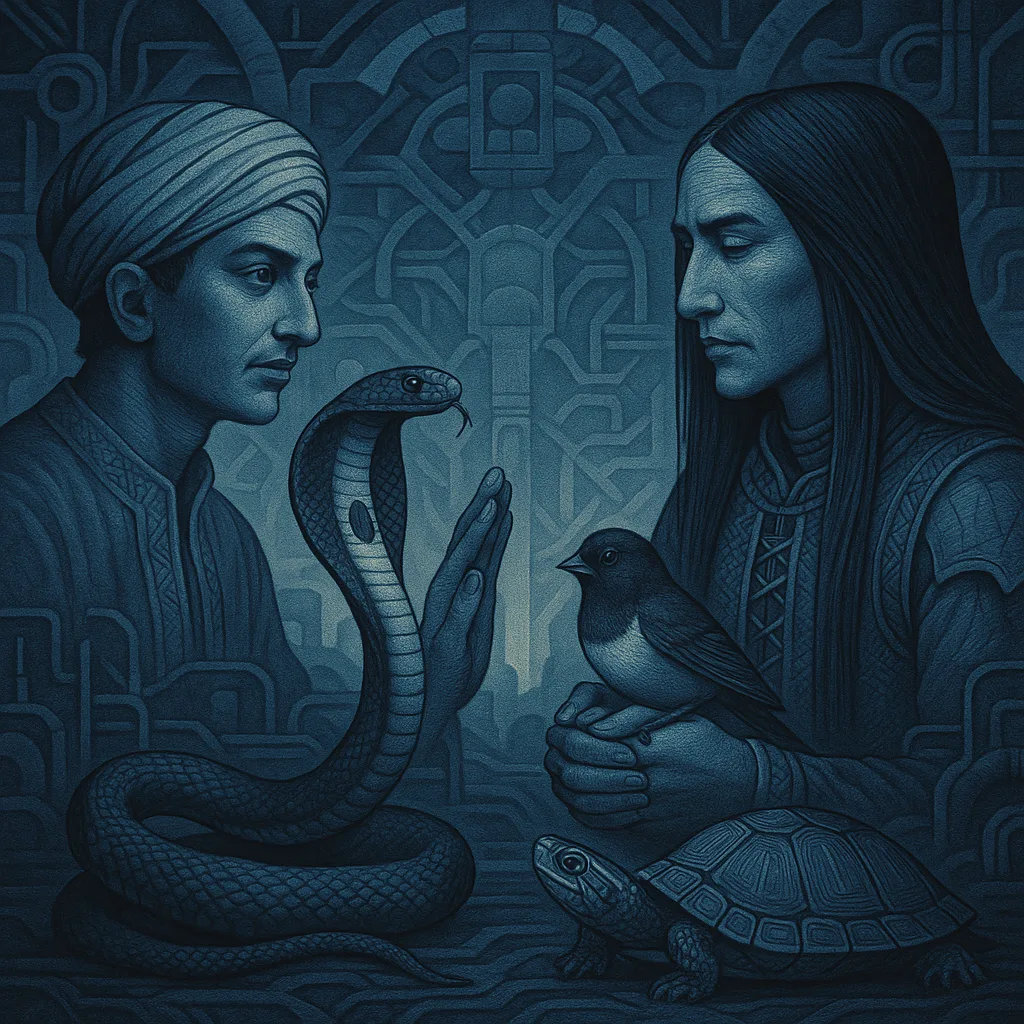 Historical South Asian Figure