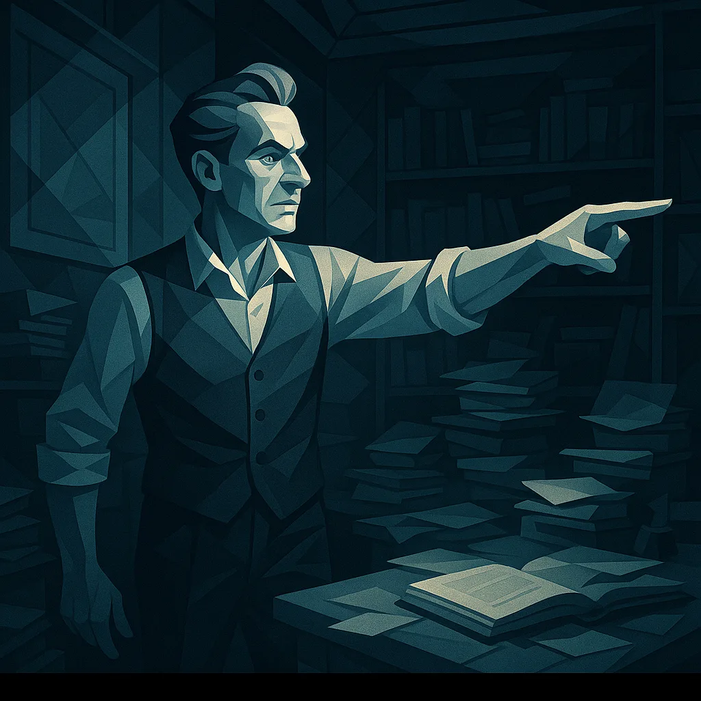 Middle-aged Authorial Figure