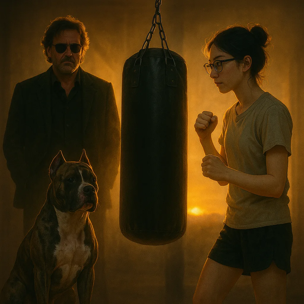 Villainous Figure with an Auteur Director's Air