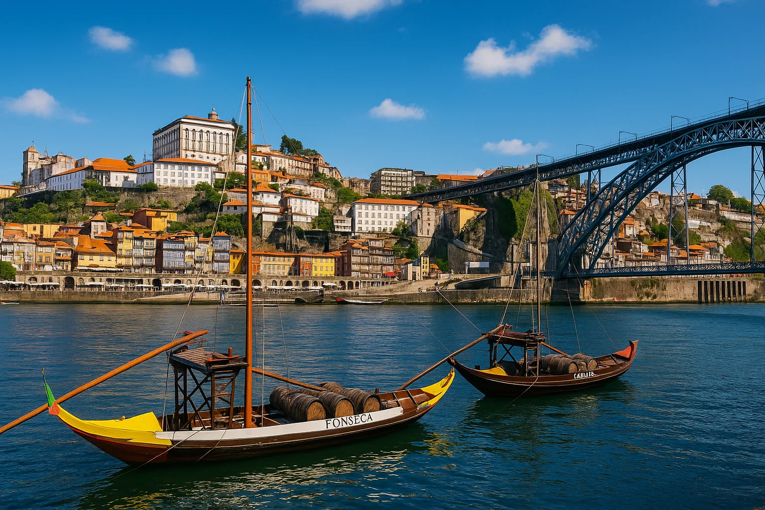 Picturesque Riverside View of Porto