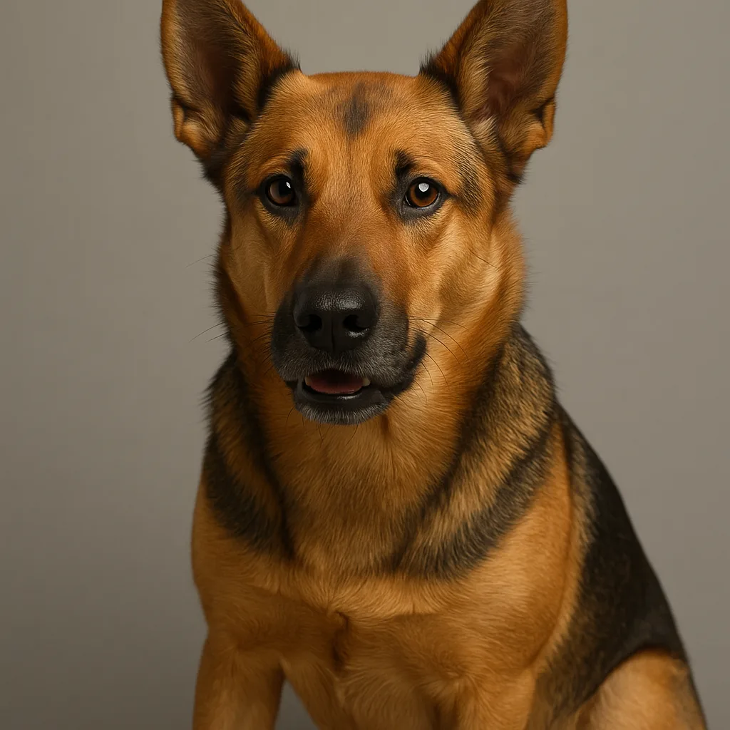 Tame Dog Characterized by a Narrow Muzzle