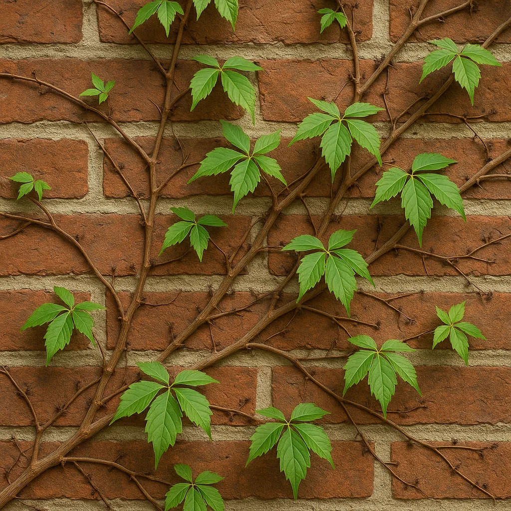 Observe the Growth Habit of Virginia Creeper