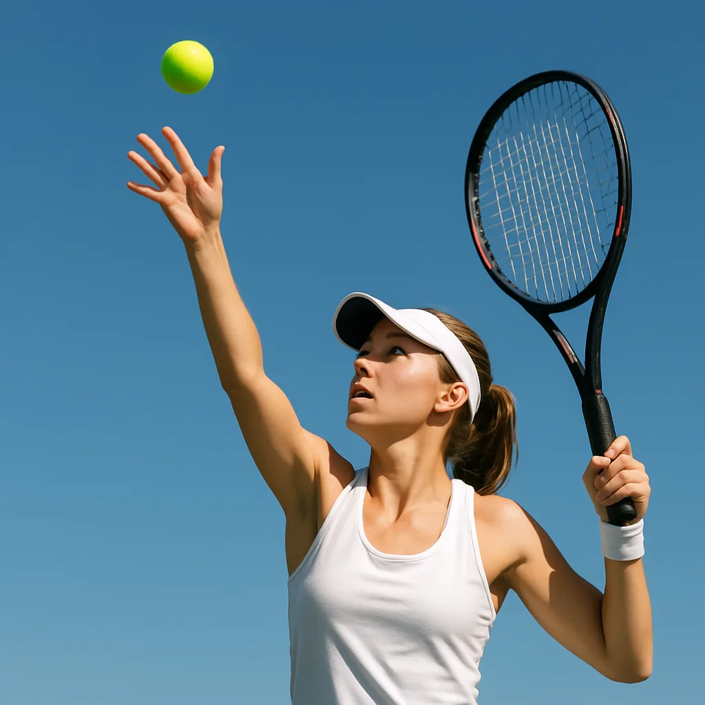 During a Serve