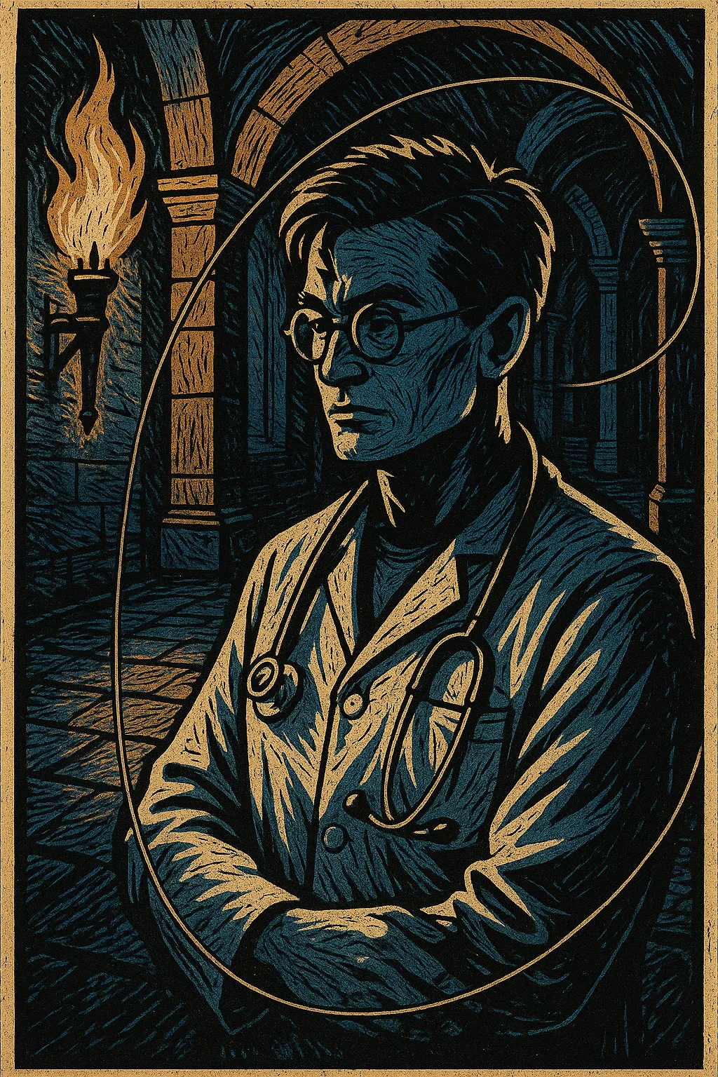 Healthcare Worker Imbued