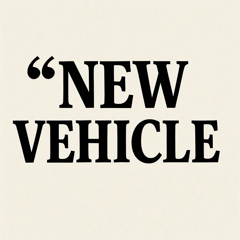 Provide a Two-word Phrase Related to Vehicles