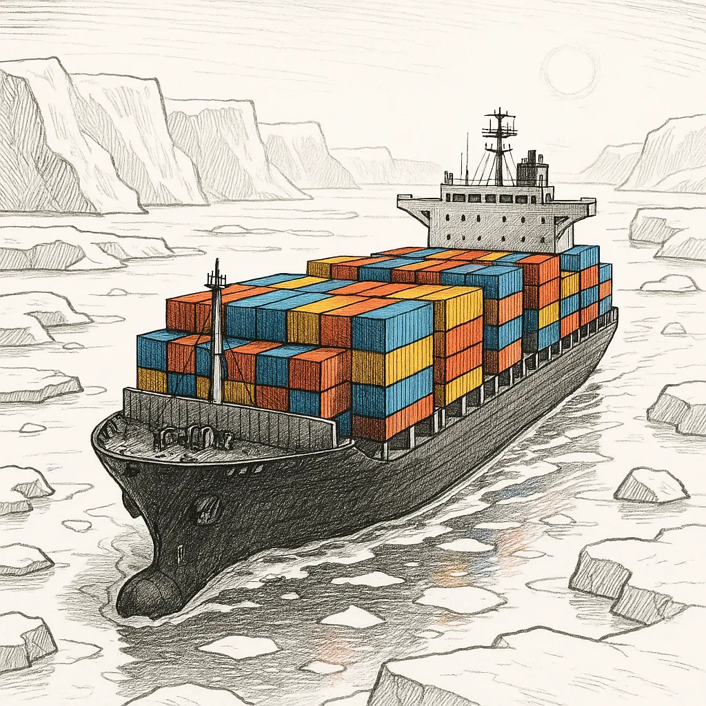 Single Container Ship